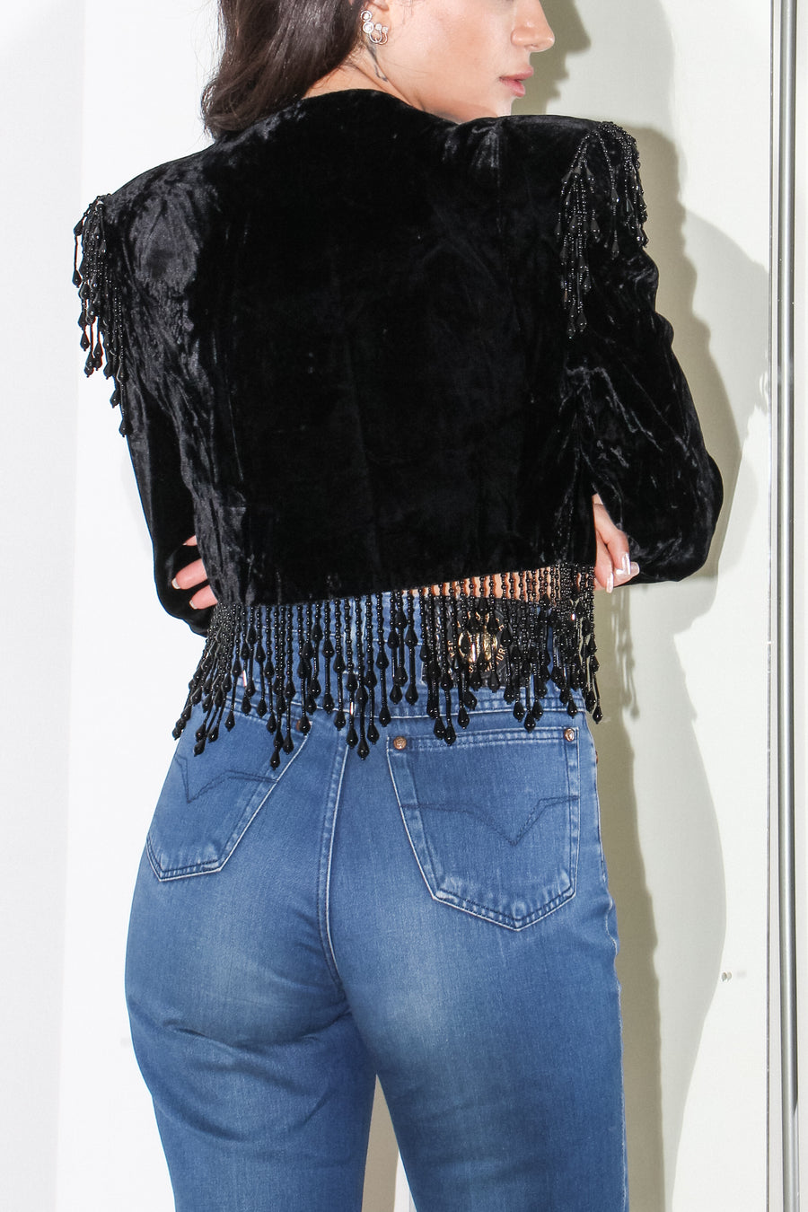 Vintage Velvet Bolero