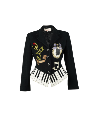 Vintage Byblos Piano Jacket