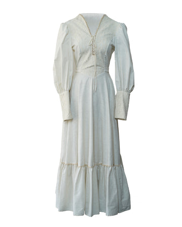 Vintage Medieval Bridal Dress