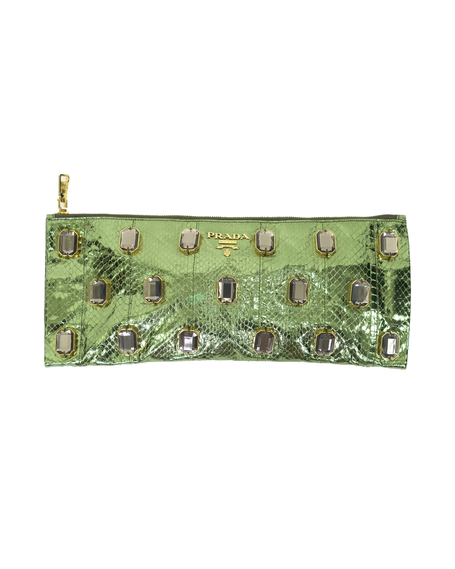 Vintage Green Prada Bag