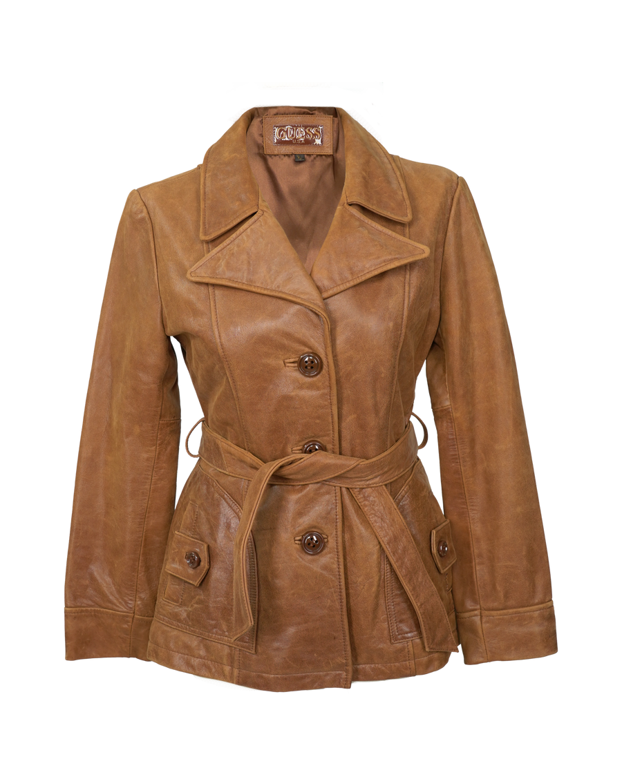Vintage Guess Leather Jacket