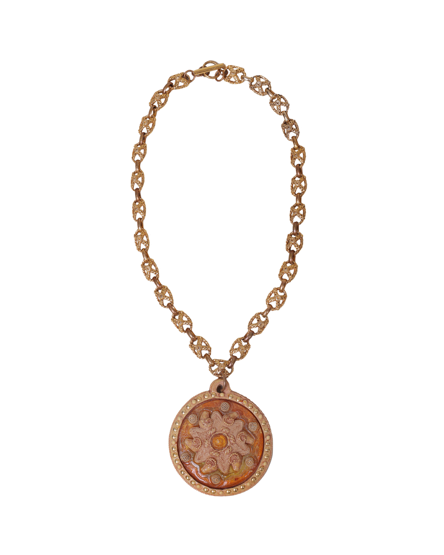 Vintage Enameled Necklace