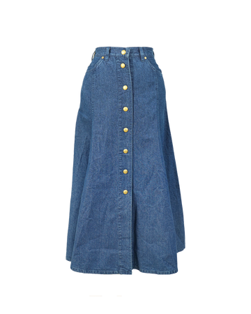 Vintage Escada Denim Skirt