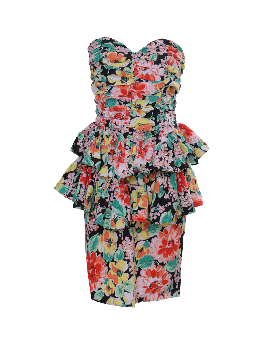 Vintage Milanzo Bustier Dress
