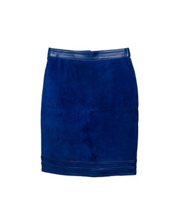 Vintage Suede Skirt