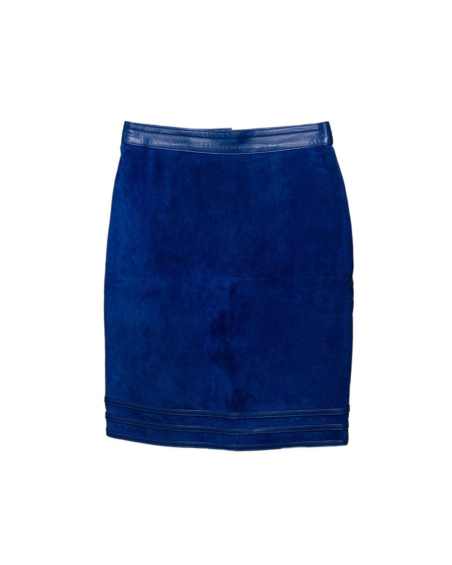 Vintage Suede Skirt